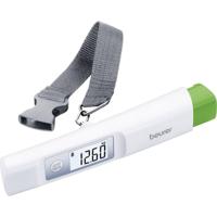 Beurer 73213 73213 Kofferweegschaal werkt op batterijen Wit, Wit, linkerhand - thumbnail