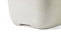 SAVIC HOP Koffiebruin met Witte Deksel - Kattenbak - 58,5x39x39,5 cm - 1 st. - thumbnail