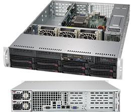 Supermicro SuperServer 5029P-WTR Intel C622 LGA 3647 Rack (2U) zwart - Barebone-servers (Intel C622, LGA 3647, DDR4-SDRAM, 768 GB, 192 GB, 2133,2400,2666 MHz)