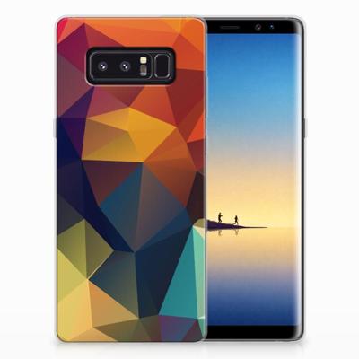 Samsung Galaxy Note 8 | TPU Hoesje | Polygon Color