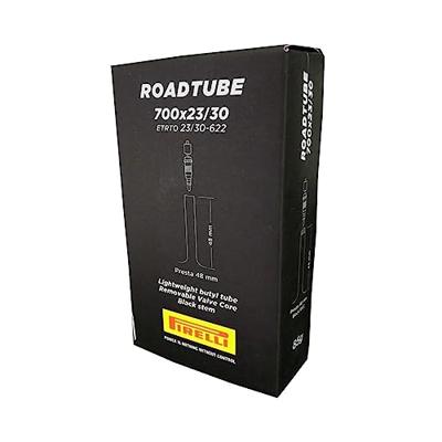 Pirelli roadtube inner tube | 23 / 30 - 622mm, black presta 48mm