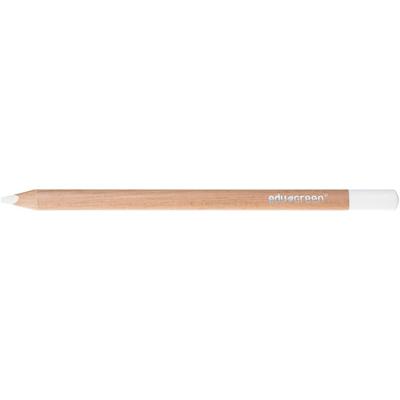 EDU3 Edugreen jumbo kleurpotloden, vulling 5 mm, wit, 10 stuk/ 1 doos
