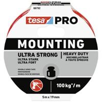 Tesa Montageband | wit | lengte 5 m | breedte 19 mm | 10 stuks - 66792-00001-00 66792-00001-00 - thumbnail