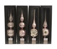 Piek glas groot Ø8x31cm poeder roze - thumbnail