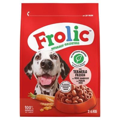 Frolic met rund hondenvoer 2 x 2,6 kg