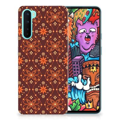 OnePlus Nord | TPU bumper | Batik Brown OnePlus Nord | TPU bumper | Batik Brown