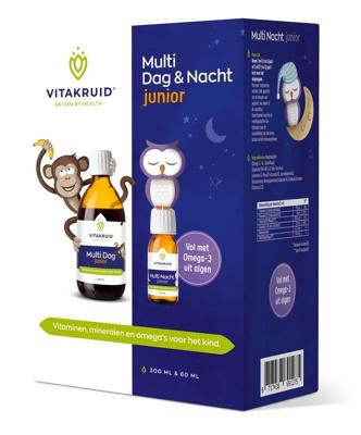 Vitakruid Multi Dag & Nacht Junior 100% Vegan