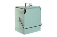 Koelbox Home ESPRIT Groen PVC Metaal Staal Polypropyleen 17 L 32 x 24 x 43 cm - thumbnail