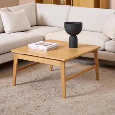 Bendt Vierkante Salontafel 'Lierin' Eiken, 80 x 80cm