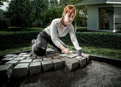 Halder Kunststofhamer | lengte 370 mm hoofd-d. 70 mm | hickory terugslagvrij | hard nylon wit | 1 stuk - 3366.070 - 3366.070