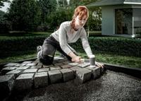 Halder Kunststofhamer | lengte 370 mm hoofd-d. 70 mm | hickory terugslagvrij | hard nylon wit | 1 stuk - 3366.070 - 3366.070 - thumbnail