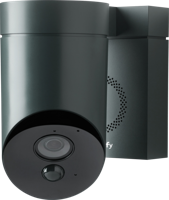 Somfy 2401563 - bewakingscamera voor buiten incl. 110 dB sirene en nachtzichtfunctie, grijs | Full HD-camera | WiFi-verbinding [energieklasse A] - thumbnail