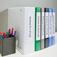 Dymo etiketten LabelWriter ft 190 x 59 mm, wit, 110 etiketten - thumbnail