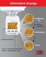 Elektrobock HD13-Profi Radiatorthermostaat Elektronisch 3 tot 40 °C - thumbnail