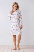 Bonte bloemen nachthemd Hajo - thumbnail