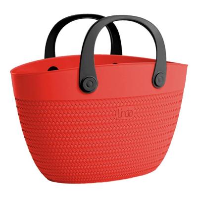 Linda Bag Beach 50x41 cm Rood/Zwart