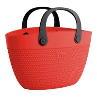 Linda Bag Beach 50x41 cm Rood/Zwart - thumbnail