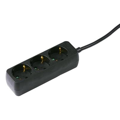 Grundig stekkerdoos zwart 3-voudig 1,5m Grundig stekkerdoos zwart 3-voudig 1,5m