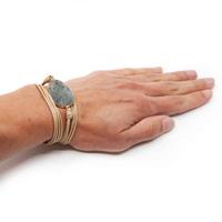 Edelsteen Armband Agaat Wikkel Armband - thumbnail