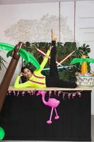 Tropische Opblaas Palmboom Basic (180cm) - thumbnail