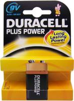 Duracell Plus-9V B1 9V batterij (blok) Alkaline 9 V 1 stuk(s) - thumbnail