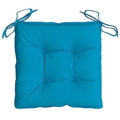 VidaXL Stoelkussens 2 st 40x40x7 cm oxford stof lichtblauw VidaXL Stoelkussens 2 st 40x40x7 cm oxford stof lichtblauw