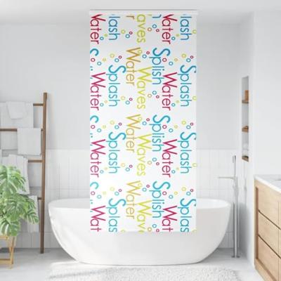 Doucherolgordijn met cassette 110x240 cm stofbreedte 106 cm Doucherolgordijn met cassette 110x240 cm stofbreedte 106 cm