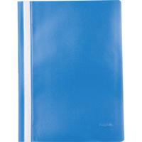 Pergamy snelhechtmap, ft A4, PP, pak van 5 stuks, donkerblauw - thumbnail