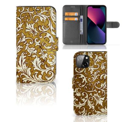 Wallet Case Apple iPhone 13 Barok Goud