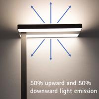Vloerlamp MAUL Javal LED dimbaar hoog 195cm aluminium - thumbnail