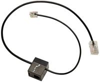 Plantronics 86009-01 vervangende aansluitkabel voor vaste telefoon voor CS/Savi serie, zwart - thumbnail
