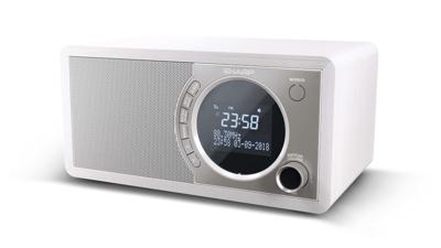 Sharp DR-450 Persoonlijk Digitaal Roestvrijstaal, Wit Sharp DR-450 Persoonlijk Digitaal Roestvrijstaal, Wit