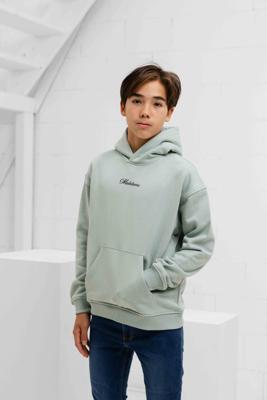 Malelions Studio Hoodie Kids Lichtgroen - Maat 152 - Kleur: Lichtgroen | Soccerfanshop