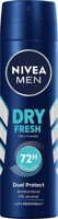 Nivea Men Dry Fresh Deodorant Spray - thumbnail