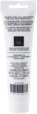 Heidi Swapp • minc medium texture paste white 3oz.