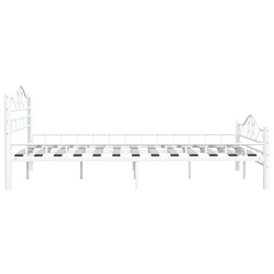 Bedframe metaal wit 160x200 cm