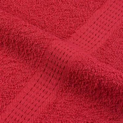 Zeepdoekjes 4 st 30x30 cm 360 g/m 100% katoen rood