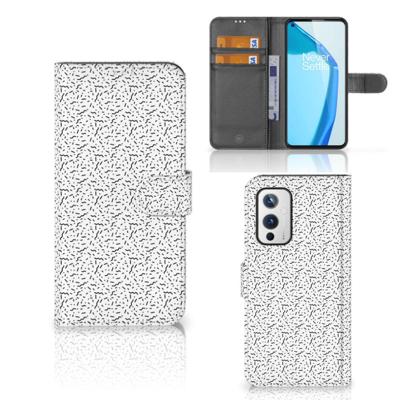 OnePlus 9 | Telefoon Hoesje | Stripes Dots | Portemonnee hoesje