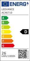 LEDVANCE LED-buis-Buis Energielabel: C (A - G) G13 T8 12 W = 36 W Koudwit 1 stuk(s) (Ø x h) 26.7 mm x 26.7 mm - thumbnail