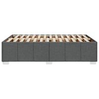 Bedframe zonder matras 120x190 cm stof donkergrijs - thumbnail