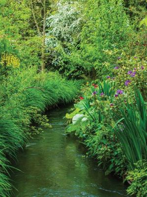 Beekje 50x70cm Tuinschilderij Customize-it - Customize it