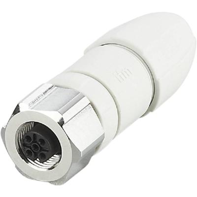 ifm Electronic EVF565 Sensor/actuator connector, niet geassembleerd Aantal polen (sensoren): 5 Bus, recht 1 stuk(s)