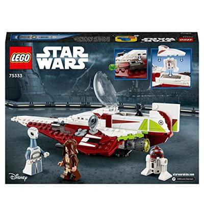 LEGO star wars - de jedi starfighter van obi-wan kenobi constructiespeelgoed (75333)