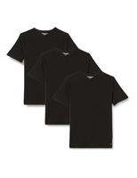 Tommy Hilfiger T-shirts V-hals stretch 3-pack zwart - thumbnail