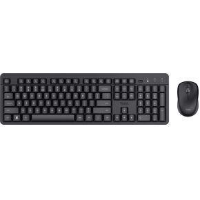 Trust Ody II draadloos stil toetsenbord en muis, azerty