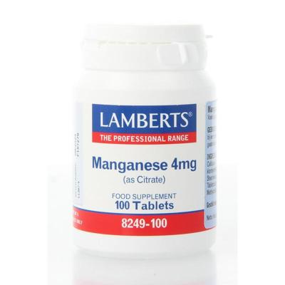 Lamberts Mangaan 4mg Tabletten