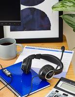 Oordopjes Conceptronic POLONA Wit Zwart - thumbnail