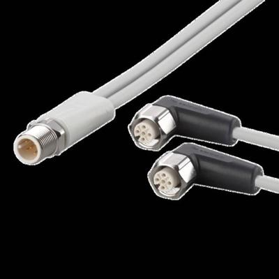 ifm Electronic EVF335 Verbindingskabel Aantal polen (sensoren): 4, 5 Stekker, recht, Bus, haaks 1 m 1 stuk(s)