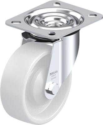 Blickle LE-PO 100KA Zwenkwiel Wieldiameter: 100 mm Draagvermogen (max.): 150 kg 1 stuk(s) Blickle LE-PO 100KA Zwenkwiel Wieldiameter: 100 mm Draagvermogen (max.): 150 kg 1 stuk(s)