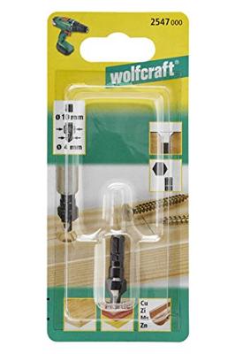 Wolfcraft Verzinkboor | WS | 6-kant | Ø4-10mm | 1 stuk - 2547000
